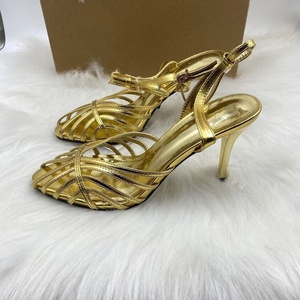 Sandales Baotou Femme Z 2026 Nouvelle Collection Été Tendance Polyvalentes Talons Hauts Tissés Style Romain Rehaussantes Extérieur Montantes - Product Image 3