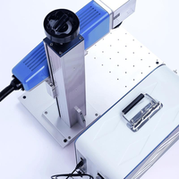 Nuevo Grabador Láser de Fibra JPT MOPA M7 con Enfriamiento por Aire, Rango de 20W-60W, para Marcado Láser de Joyería, Placas de Identificación, PLT, BMP, DWG, DST, Galvo AI High