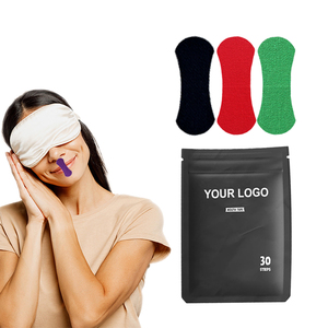 Tiras bucales para dormir para adultos, tiras antirronquidos para mejorar la respiración nasal, extracción sin dolor, tira elástica para la boca para dormir - Product Image 3