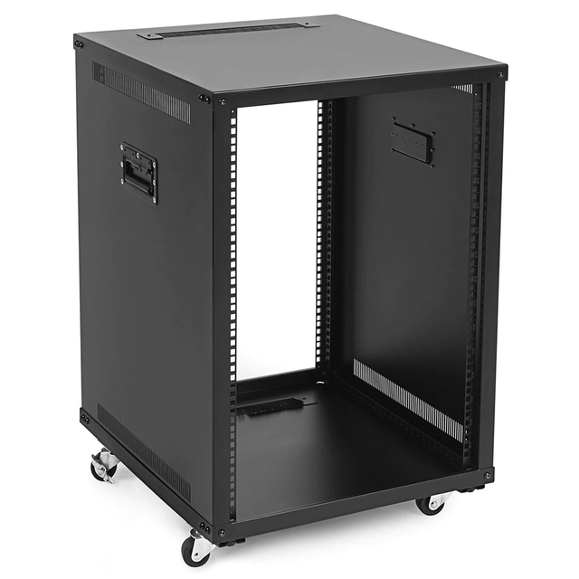 19'' Front Swing Door Network Wall Mount Open Rack for Switch Servers