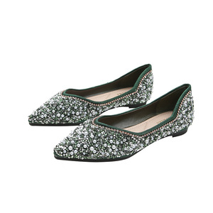 Sandalias Planas Loafer 2026 de Lujo con Pedrería para Mujer, Sandalias Planas para Exteriores - Product Image 6