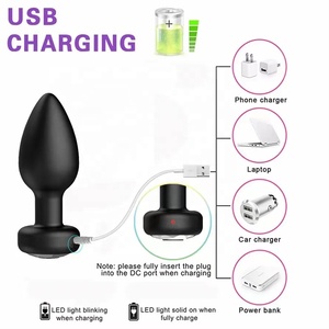 Consolador de Control remoto Popular, vibrador Anal, tapón Anal, masajeador de próstata para hombres, masturbador femenino, Juguetes sexuales para adultos para mujeres, hombres y homosexuales - Product Image 4