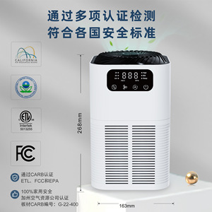 Air Purifier For Pets With Hepa Filter And Aromatherapy Function 41-60 Sqm Home Use White - Product Image 4