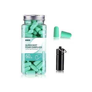 38dB Soft PU <strong>Foam</strong> Earplugs Hearing Protection Eco-friendly 60 Pairs Noise Reduction <strong>Safety</strong> <strong>Ear</strong> <strong>Plugs</strong> for Sleeping - Product Image 3