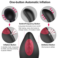 Télécommande sans fil, vibrateur gonflable, plug anal pour homme et femme, dispositif de masturbation, jouet sexuel pour adultes