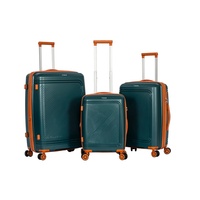 Offre Spéciale Valise Trolley en PP, Bagages Économiques, Vente en Gros Usine, Nouvel Ensemble de Trois Valises en PP 20"24"28" Style Léger