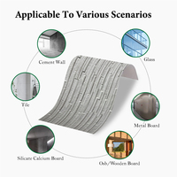 Rinsun Monozite, pierre souple légère et écologique, imperméable et ignifuge, pour la décoration murale des cuisines, villas et centres commerciaux