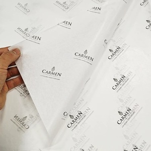 Mẫu Miễn Phí Chất Lượng Cao Bán Buôn Trắng Tùy Chỉnh Mô Giấy Lụa Giấy Với Logo Của Riêng Bạn Gói Mô Giấy - Product Image 1