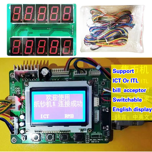LCD Bo mạch chủ đồng xu Pusher Top cho ICT hóa đơn chấp nhận tự phục vụ mã thông báo máy bán hàng tự động với đồng xu trao đổi thay đổi tiền tính năng - Product Image 3