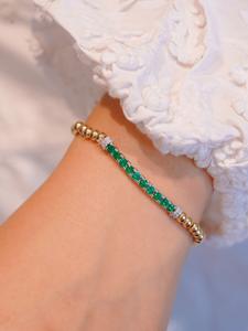 Joyería Fina Personalizada, Brazalete Sólido Real de Oro de 9k, 10k, 14k, 18k, Oro Blanco, Amarillo y Rosa, Fabricación de Diamantes/Gemas de Laboratorio - Product Image 3