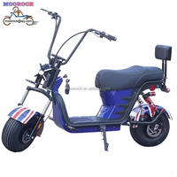 Scooter à deux roues certifié CE, nouveau style, avec moteur sans balais 2000W, capacité de charge de 200 kg, vitesse maximale de 80 km/h, pour adultes, Citycoco