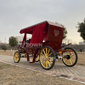 Carroza Eléctrica de Turismo de 4 Ruedas a Precio de Fábrica al por Mayor para Ceremonias de Boda y Alquiler en Parques Turísticos - Product Image 3