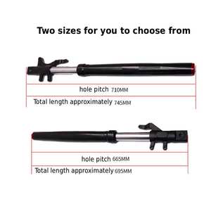 Système de fourche avant haute performance 710 mm 665 mm, <span class=keywords><strong>suspension</strong></span> réglable pour <span class=keywords><strong>moto</strong></span> Razor MX500 MX650, amortisseur - Product Image 6