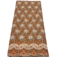 Dentelle africaine originale NI.AI en coton avec pierres, dentelle autrichienne, dentelle suisse de luxe pour robe de soirée