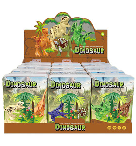 60-64 Pcs <strong>Puzzle</strong> Education Dinosaur <strong>Building</strong> <strong>Blocks</strong> Sets Tyrannosaurus Allosaurus and Other Dinosaur for Kids - Product Image 1
