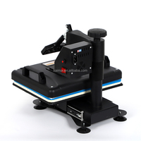Presse à repasser manuelle plate 29*38 pour t-shirts, vêtements, transfert numérique personnalisé sur lit plat