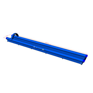 Toboggan aquatique gonflable personnalisé, grand toboggan gonflable pour événements commerciaux, toboggan gonflable à chute libre en PVC, <span class=keywords><strong>tapis</strong></span> <span class=keywords><strong>de</strong></span> toboggan aquatique gonflable - Product Image 1