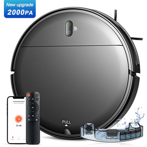 BR151 Robot Vacuum Cleaner 2000Pa Wi-Fi Gyroscope Navigation Sweeping Suction Mopping 90-120 Sqm - Product Image 1