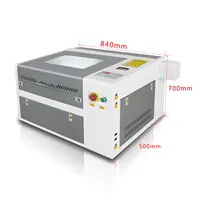 Harga Lebih Murah Kertas Kayu Akrilik Mini 50W 4040 Laser Engraver Cutter CO2 Mesin Pemotong 440 3040 dengan Merah Dot Pointer