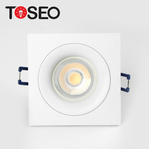 <span class=keywords><strong>G5</strong></span>.<span class=keywords><strong>3</strong></span> <span class=keywords><strong>230V</strong></span> Fixted Led Blanc Encastré Downlight Carré Ip20 Économe en Énergie Cachée anti-reflets Downlights - Product Image 3
