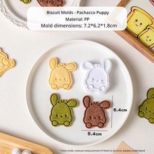 Cortadores de Galletas Resistentes y Duraderos con Forma de Pescado y Flor para Uso Repetido <span class=keywords><strong>en</strong></span> la Elaboración de sus Galletas Rellenas Favoritas - Product Image 2