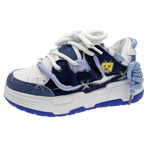 Zapatillas deportivas casuales de moda, ligeras, transpirables, con suela gruesa, para parejas, que aumentan la altura, de PU. - Product Image 1