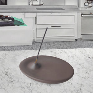 ที่วางเครื่องหอมเซรามิกสไตล์ยุโรปแบบมินิมอลทันสมัย HJ  รักษาสิ่งแวดล้อม ดีไซน์ลายใบไม้ ป้องกันกลิ่น สำหรับห้องโยคะและบ้าน - Product Image 3