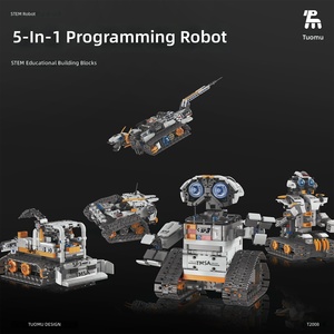 Juguete Educativo de Robótica Programable MOC DIY, Bloques de Construcción de Plástico Controlados por Aplicación, Regalos STEM para Niños - Product Image 1