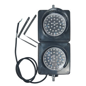 Semáforo LED Epistar de Ahorro de Energía, 40 LED, AC85-265V, Montaje <span class=keywords><strong>Horizontal</strong></span>, Doble Color, PC, 300M de Distancia Visual, Parque Logístico - Product Image 2