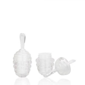 Récipient de tube de brillant à lèvres vide en forme de pot de miel mignon avec des baguettes pour l‘emballage cosmétique - Product Image 2