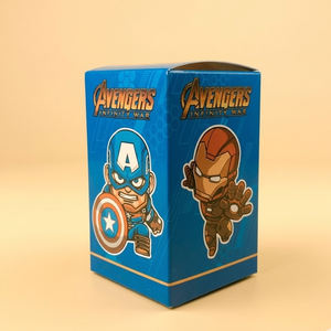 6 Styles de figurines d'action miniatures de héros d'anime en boîte mystère, collection de figurines d'action, décoration de bureau, modèle de voiture, boîte mystère - Product Image 2