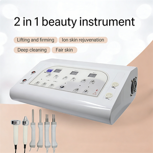 El RU-8201 es un dispositivo de belleza 2 en 1 que levanta y reafirma, rejuvenece, limpia profundamente y blanquea la piel. - Product Image 4