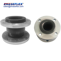Compensateur flexible industriel en caoutchouc EPDM à bride, connecteur amortisseur de chocs pour conduites d'eau CVC, usine OEM