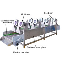 Déshydrateur alimentaire industriel, machine de séchage à air froid avec ventilateur, nettoyage à bulles d'air ozone, machine de lavage et de séchage des fruits