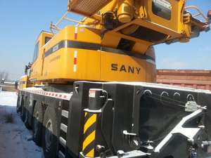 Grúa móvil Sany 220T bien mantenida, aprobada por la EPA, con elevación estable para sitios de ingeniería. - Product Image 2