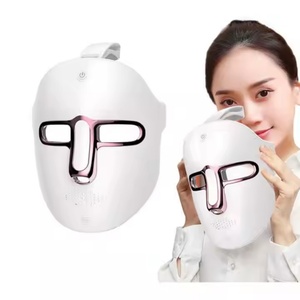 Appareil de traitement facial à infrarouge portable, masque LED Photon pour le soin de la peau, appareil facial en silicone - Product Image 5