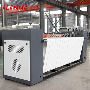 Planchadora de rodillos de sábanas automática <span class=keywords><strong>industrial</strong></span> con calefacción eléctrica para fábrica de hospitales y hoteles - Product Image 1