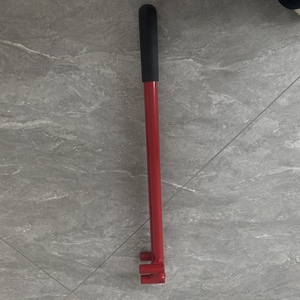 Alat Pembengkok Besi Tulang (Rebar) Tahan Lama, Aksesoris Konstruksi Berlapis Cat Merah, Gaya Desain Modern - Product Image 4