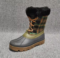 Bottes de neige pour femmes YL3725, confortables, tendance, mi-mollet, thermiques, résistantes à l'eau, pour l'extérieur