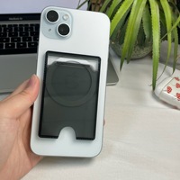 Étui de téléphone portable avec poche arrière, porte-cartes magnétique antidérapant, portefeuille PC étanche et antichoc pour 15 16 17 Femmes Hommes