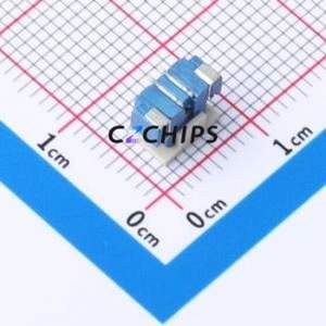 HC-1.25-2PLT-L Wire-to-Board Pin Header SMD,P=1.25mm Connector 1x2P 1.25mm Vertical Mount PicoBlade (MX 1.25) - Product Image 2