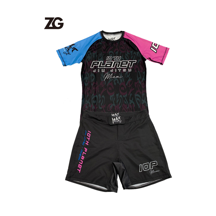Производитель, оптовая продажа, индивидуальный дизайн, MMA Rash Guard для мужчин, женщин, тренажерный зал, Rash Guard