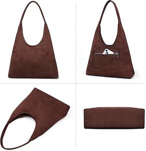 <span class=keywords><strong>2026</strong></span> Yeni Moda İç Cepli Tote Çantalar Retro Vegan Deri Bol Omuz Çantası Seti Kadın Çantası - Product Image 3