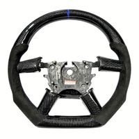 Pièces automobiles de qualité, livraison directe en une seule pièce pour Holden GTO VY, volant en fibre de carbone noire pour Holden GTO VY avec suède