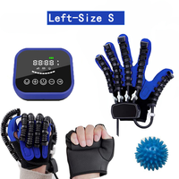 Gants robotisés de rééducation, appareil électrique d'entraînement des doigts, dispositif de massage de la main pour AVC et hémiplégie avec 5 doigts séparés