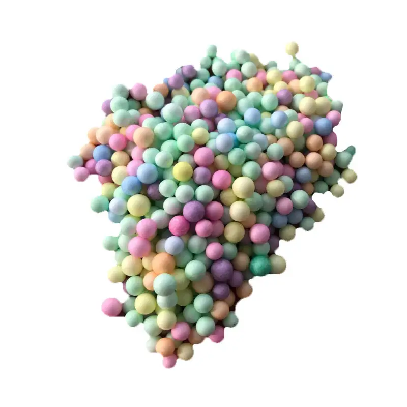 ลูกบอลเมือกขนาด2.5มม.-3.5มม. เม็ดโฟมสีพาสเทลขนาดเล็กสำหรับอุปกรณ์อนุภาคโคลนหิมะ DIY