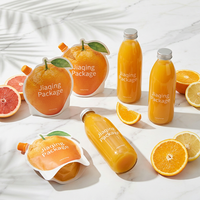 Pochette souple autoportante avec bec verseur, sac à succion, qualité alimentaire, anti-humidité, forme personnalisée pour bière, champagne, tequila et boissons énergisantes