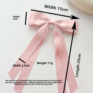 Pita Jepit Rambut Wanita Poliester Manis Buatan Tangan Berlapis Ganda, Dipilih dengan Cermat, Hadiah Kasual Yiwu - Product Image 4