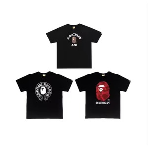 Camiseta Casual de Manga Corta para Hombre, 100% Algodón, 300g, Diseño Animal Impreso con Láser, Anti-Pilling, Secado Rápido, Corte Regular - Product Image 2