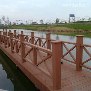 Bảo trì thấp nhựa composite lan can bài 4x4 inch Kích thước, vật liệu tái chế, phai & chống nấm mốc, 6 tùy chọn màu sắc - Product Image 3